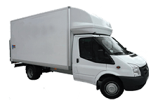 Minibus Hire Darlington - Ford Luton 3.5T Tail Lift Box Truck - Truck hire Darlington