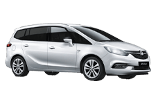 Minibus Hire Darlington - Vauxhall Zafira 7-Seater - Minibus hire Darlington